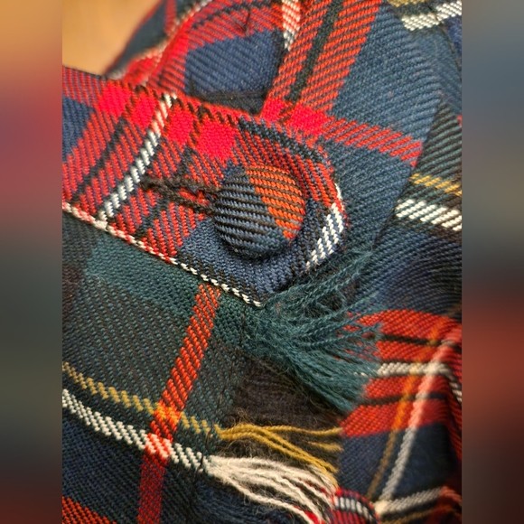 Vintage Highland Queen Plaid Tartan Kilt Skirt - Picture 5 of 5